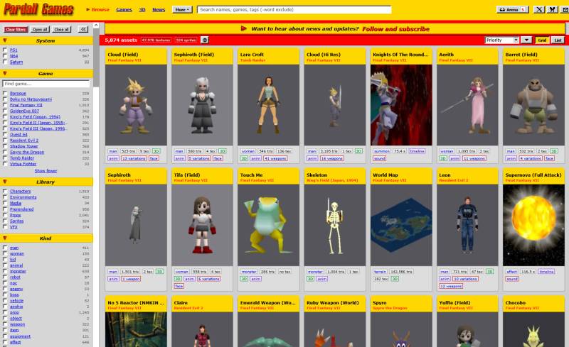 Pardall Games Library