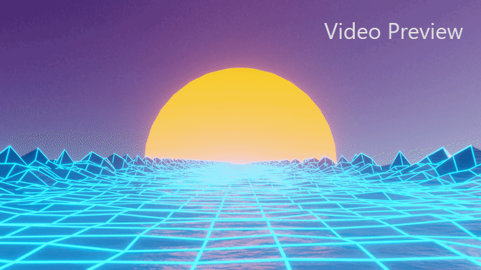 Day 24: 80s Wireframe Chiptune Synced