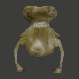 Day 76: Jar Creature 1 Rigged and Animated