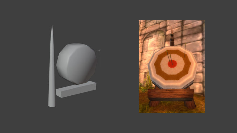 Day 119: Archery Target (WoW PS1)
