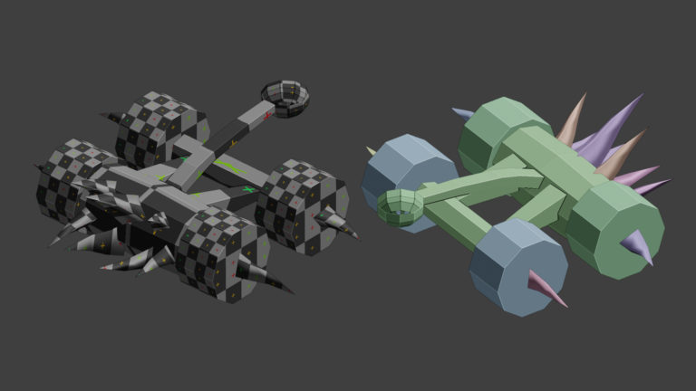 Day 128: Horde Catapult Assembled and UV Mapped