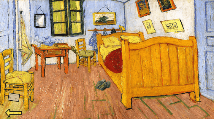 Van Gogh Game The Blue Bedroom